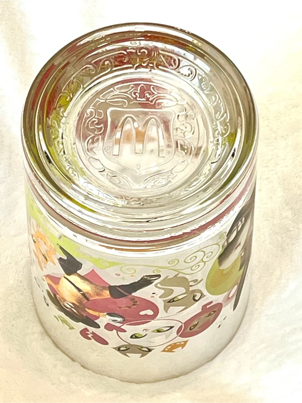 RARE Vintage 2007 McDonald's Shrek The Third Collectible Glass Cup, Super Heavy!